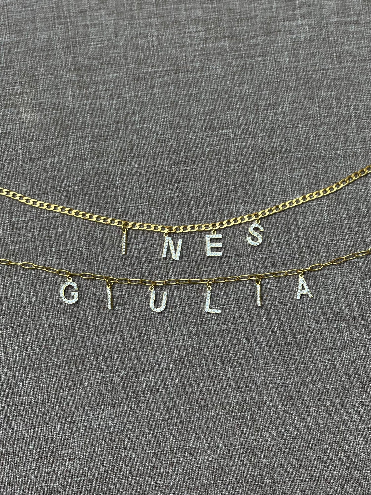 COLLIER CHARM STRASS - Doya bijoux 