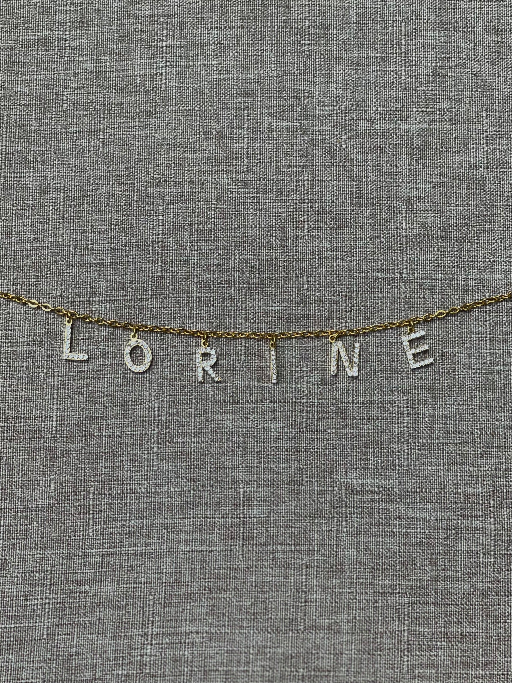 COLLIER CHARM STRASS - Doya bijoux 