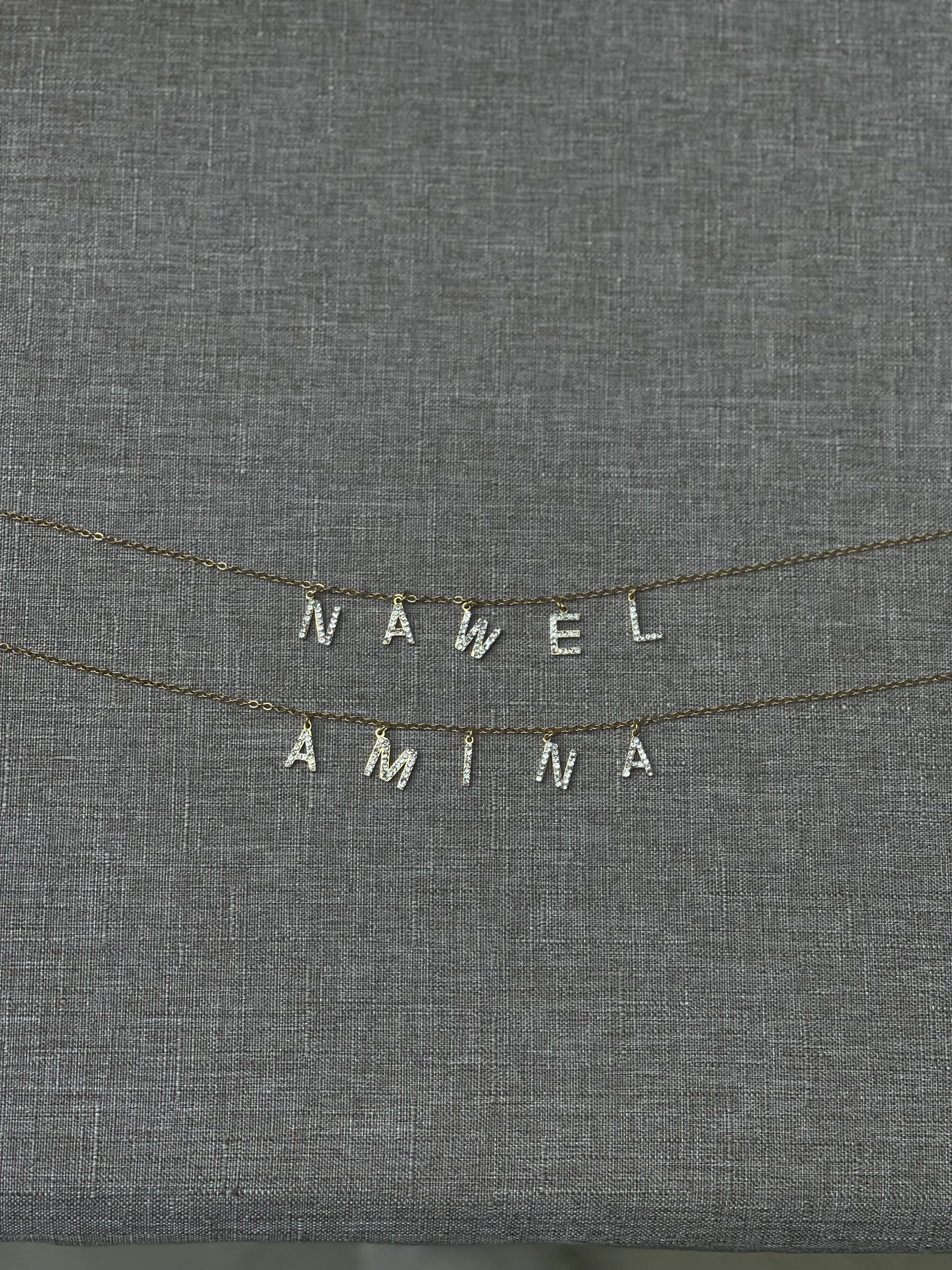 COLLIER CHARM STRASS - Doya bijoux 