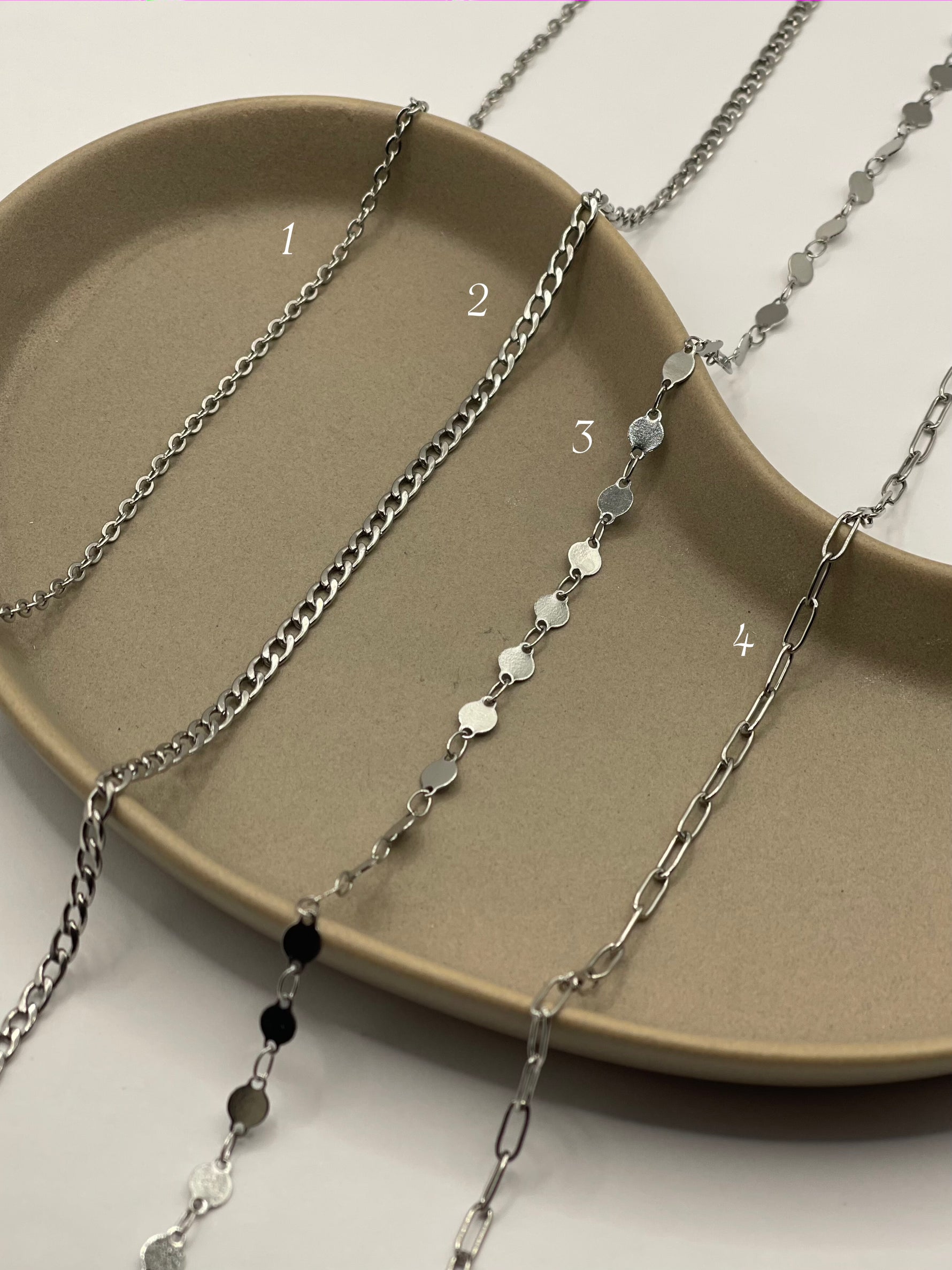 COLLIER CHARM SANS STRASS - Doya bijoux 