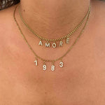 COLLIER À PERSONNALISER DORÉ - Doya bijoux 