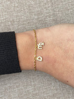 BRACELET À PERSONNALISER DORÉ - Doya bijoux 