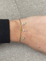 BRACELET À PERSONNALISER DORÉ - Doya bijoux 